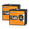 12V 150Ah LiFePO4 Lithium batterij met Bluetooth en ondertemperatuurbescherming