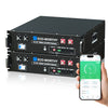 48V (51,2V) 100Ah Server-Rack-Batterie, 5,12kWh Lithium-Batterie, 3U-Größe, mit Bluetooth und WLAN