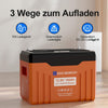 12V 100Ah LiFePO4 Lithium Batterie mit Bluetooth und WiFi,Untertemperaturschutz