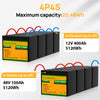 12V 100Ah LiFePO4 Lithium Batterie mit Untertemperaturschutz