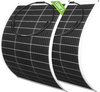 130Wp 12V Flexibles Solarmodul Monokristallin