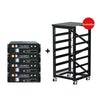 ECO-WORTHY 48V (51,2V) 100Ah Server-Rack-Batterij | IEC 62619-certificering | Bluetooth en WLAN