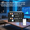 ECO-WORTHY 48V 100AH Lithiumbatterie und All-in-One-Wechselrichter 12KW 48Vdc-230/400Vac I Energiespeicher-Stromversorgungskit 15,36 kWh