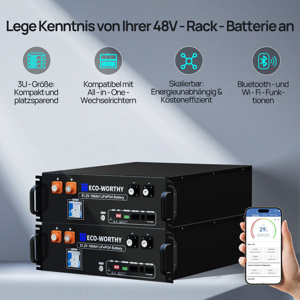48V 10KW (24 x 430W) Komplettes Off-Grid-Solarkit