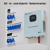 ECO-WORTHY 48V 3000W All-in-One Zonne-Omvormer-Lader | MPPT 60A, 3400W PV-Ingang