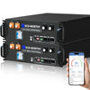 ECO-WORTHY 48V (51,2V) 100Ah Server-Rack-Batterij | IEC 62619-certificering | Bluetooth en WLAN