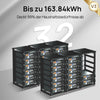 ECO-WORTHY 48V (51,2V) 100Ah Server-Rack-Batterij | IEC 62619-certificering | Bluetooth en WLAN