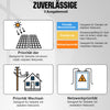 ECO-WORTHY 48V (51,2V) 314Ah LiFePO4-Batterie und 5000W 48V All-In-One Kombigeräte Solar Wechselrichter
