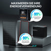 ECO-WORTHY MPPT Zonnecontroller 15A 12V/24V met LCD & Bluetooth RS485
