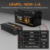 Lithink 14.6V 10A Waterdichte Oplader – voor LiFePO₄, NCM en loodaccu's