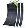 100Wp 12V Flexibles Solarmodul Monokristallin