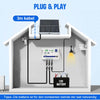 25Wp 12V Solarmodul Monokristallin Erhaltungsladegerät Kit