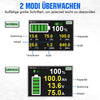 200A 3,5" berührbares Display Battery Monitor mit Hall-Sensor für AGM und Lithium Batterien (LiFePO4)