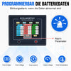 200A 3,5" berührbares Display Battery Monitor mit Hall-Sensor für AGM und Lithium Batterien (LiFePO4)