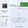 Windkraftanlage Generator 400Wp 12V/24V mit 40A Hybrid Controller
