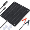 5Wp 10Wp Tragbares Solar-Erhaltungsladegerät für 12V-Batterien in Auto & Boot