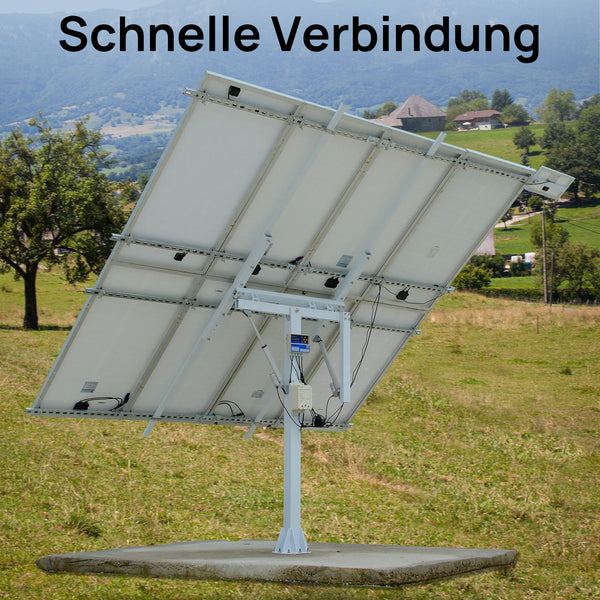 Zweiachsiges Solar Tracking System mit Solar Tracker