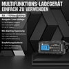 5A & 10A 12V Automatisches Intelligentes Batterie-Ladegerät mit LCD-Display für Lithium(LiFePO4) Batterien