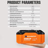 12V 20Ah tragbarer LiFePO4 Lithium Batterie