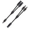 Photovoltaik Y-Verteiler 4mm² mit MC4 Stecker MFF&FMM