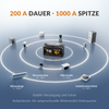 Lithink 12V 140Ah H190 LiFePO4-accu met Bluetooth & zelfverwarming, 200A BMS – DIN H8 voor onder de stoel in camper